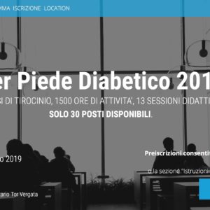 Master Piede Diabetico 2018-2019